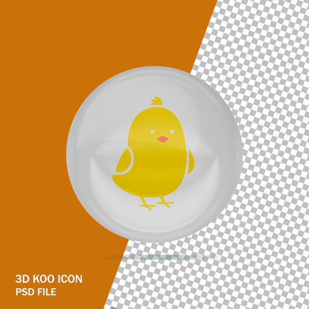 PSD icon 3d koo