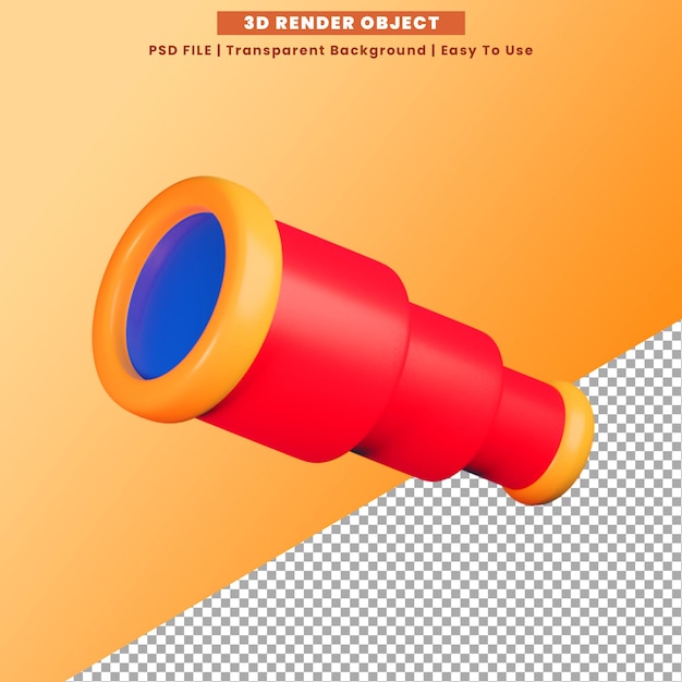 Icon 3d rendering premium psd