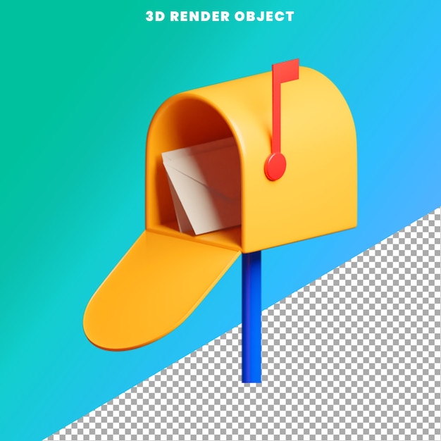 Icon 3d rendering Premium Psd