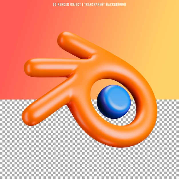Icon 3D Rendering Premium Psd