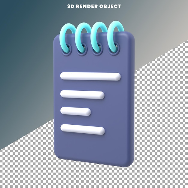 Icon 3d rendering