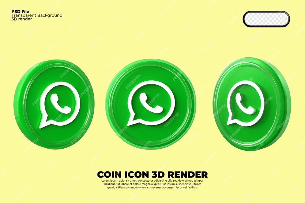 Premium Psd Icon 3d Social Media Rendering Transparent Whatsapp