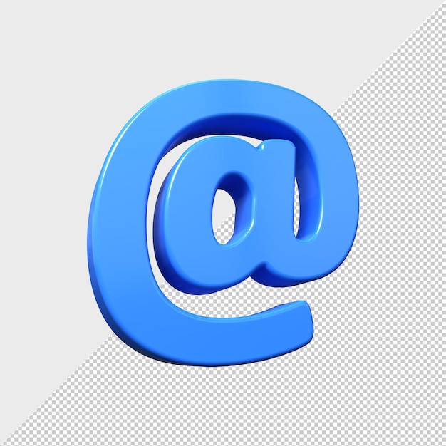 Icon Communication icon symbol 3D Rendering Premium Psd