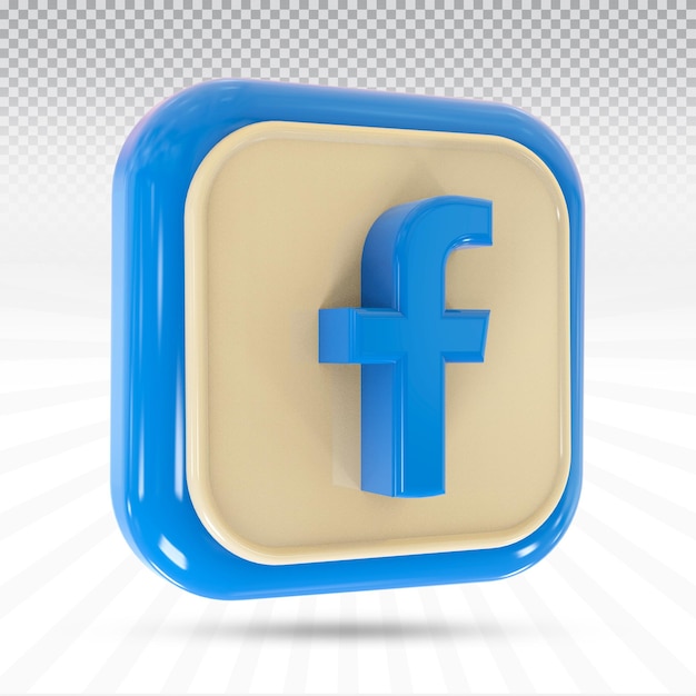 Icon facebook social media iconen logo's in moderne stijl