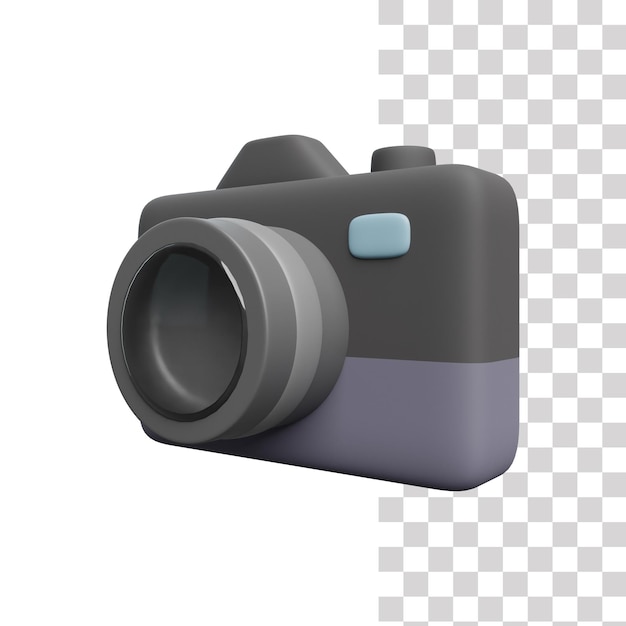 PSD icon van de 3d-camera