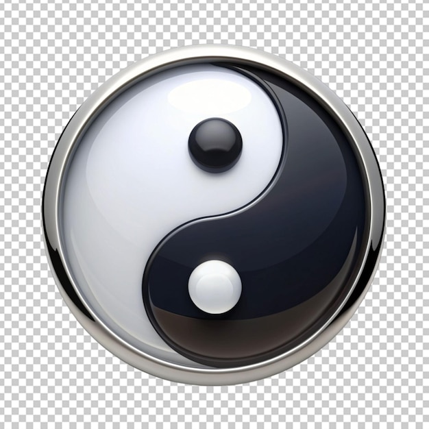 PSD icon van de yin yang