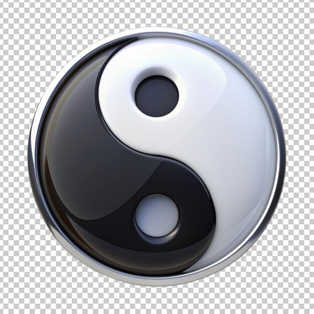 PSD icon van de yin yang