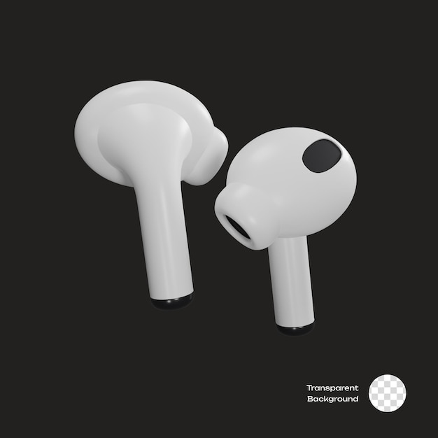 Icon van Earphone Tech 3D