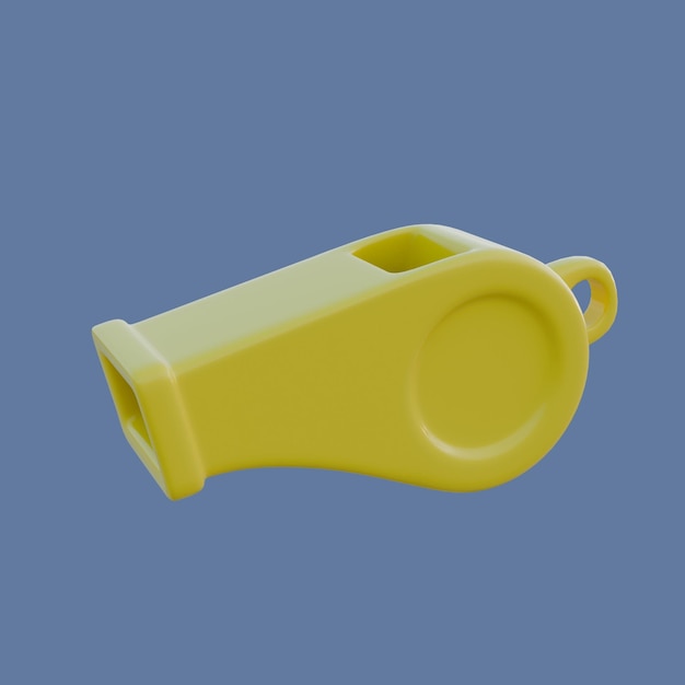 Icon van een 3D-fluitje