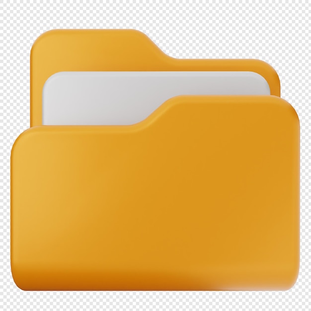 Icon van een 3D-mapbestand