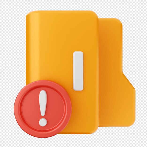 PSD icon van een 3d-mapdocument