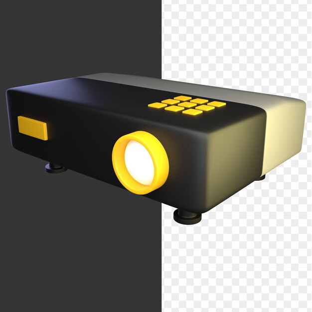 PSD icon voor 3d-technologie