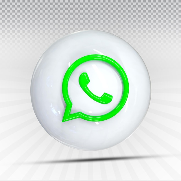 Icon whatsapp social media logos in modern style