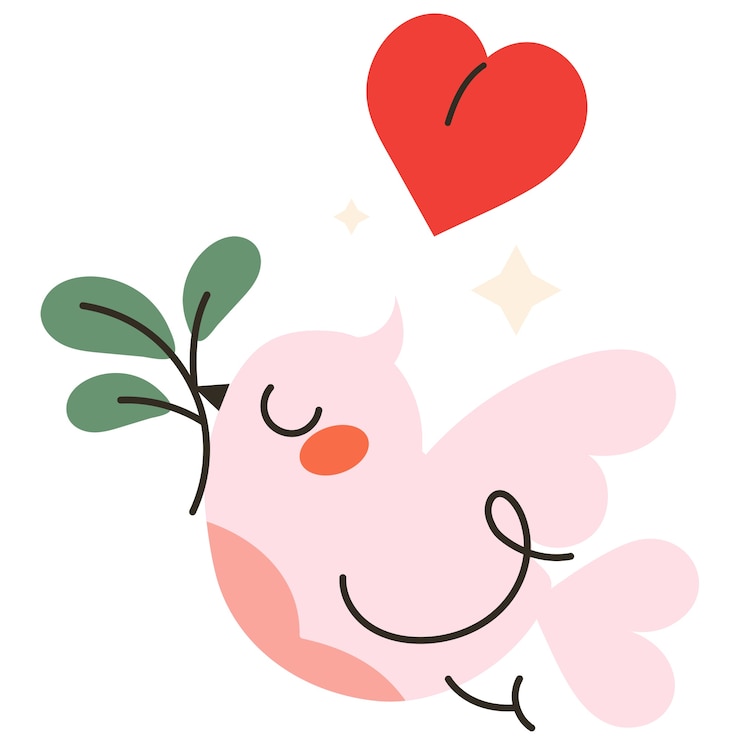 PSD iconenontwerp voor valentijnsdag