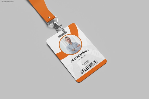 ID card mockup