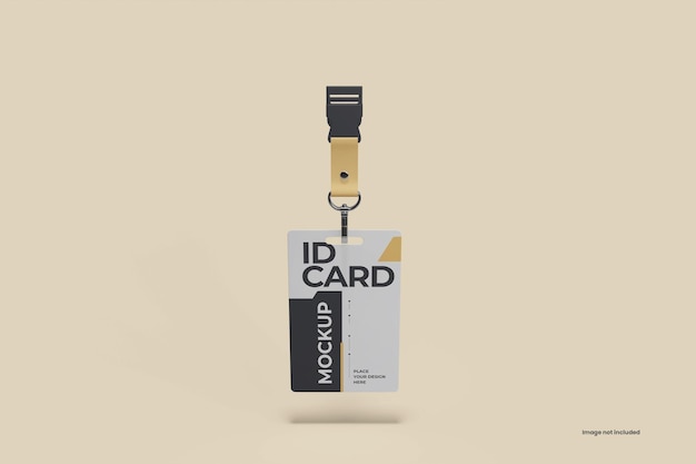 Id card mockup