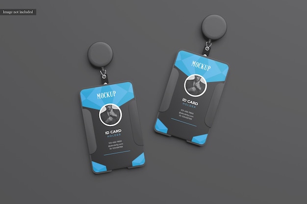 Id card mockup