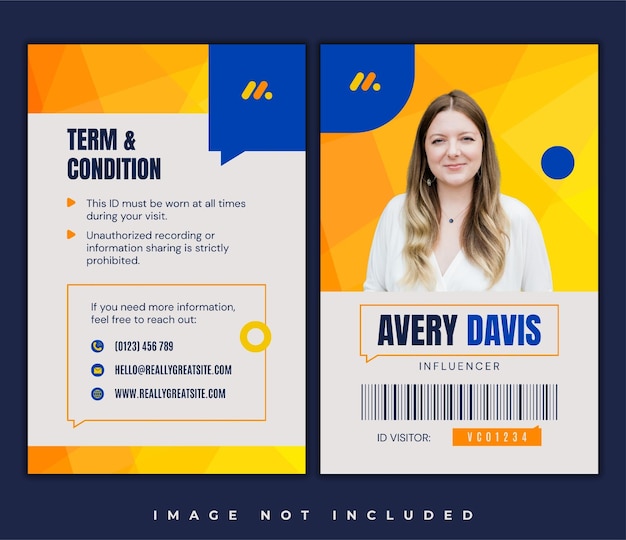 id card panjang preview