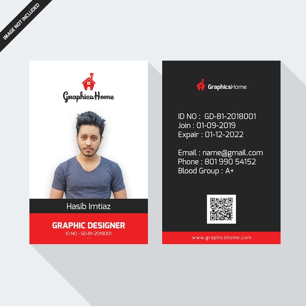 PSD id cards template