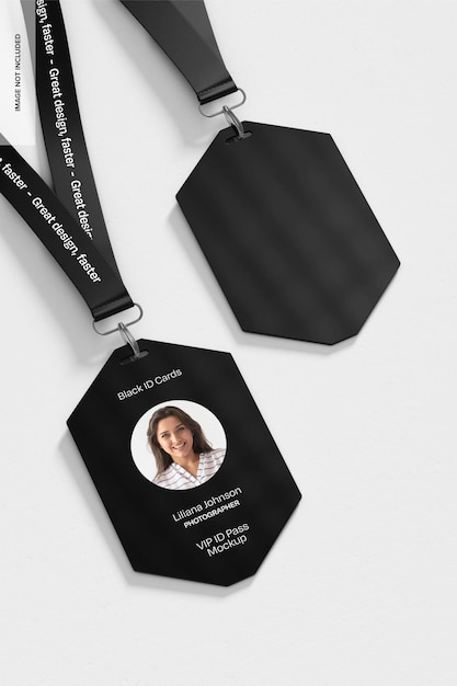 PSD id vip przechodzi mockup left view