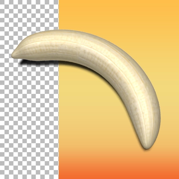 Idealny Element Bananów Na Przezroczystym Tle