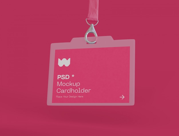 Identity card mockup