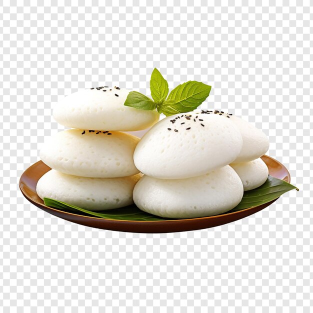 Idli isolated on transparent background