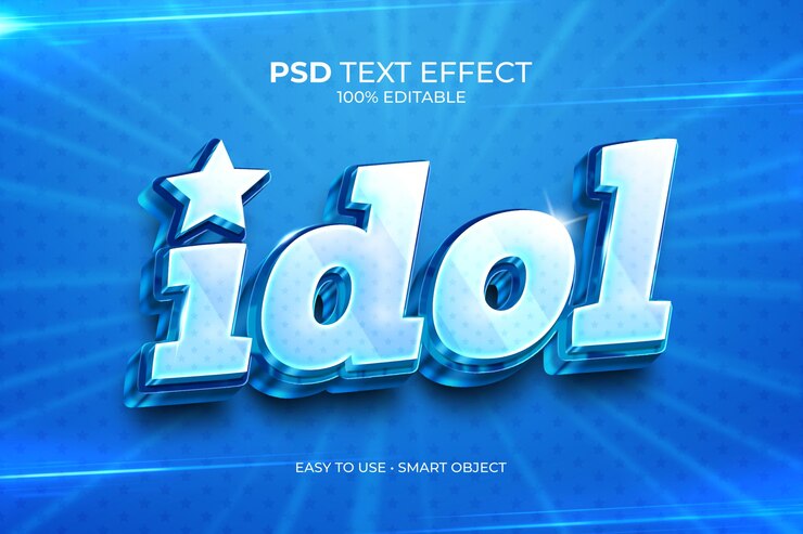 Idol Star Text Effect