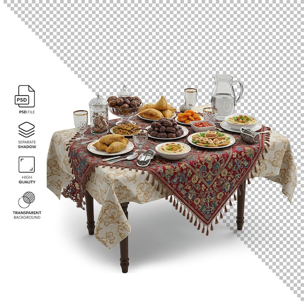 Iftar diner van de ramadan