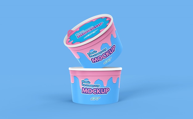 Ijsbeker mockup