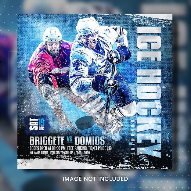 PSD ijshockey flyer