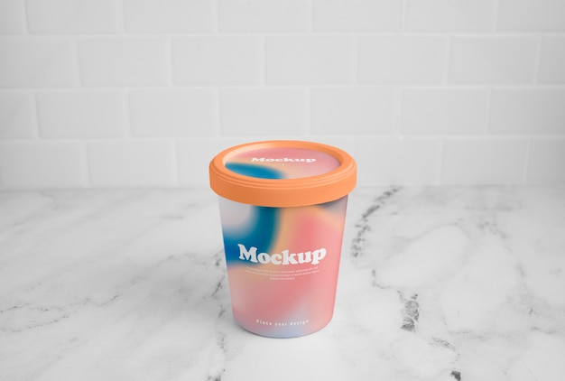 Ijspot mockup ontwerp