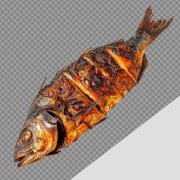 PSD ikan bakar png isolated on transparent background