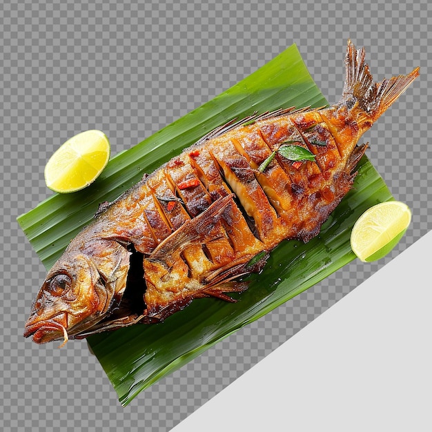 Ikan bakar png isolated on transparent background