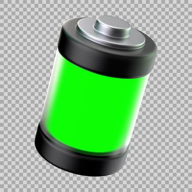Ikona 3D baterii
