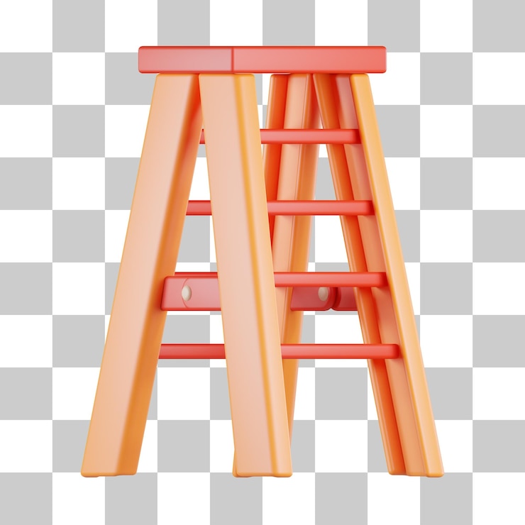 PSD ikona 3d drabiny