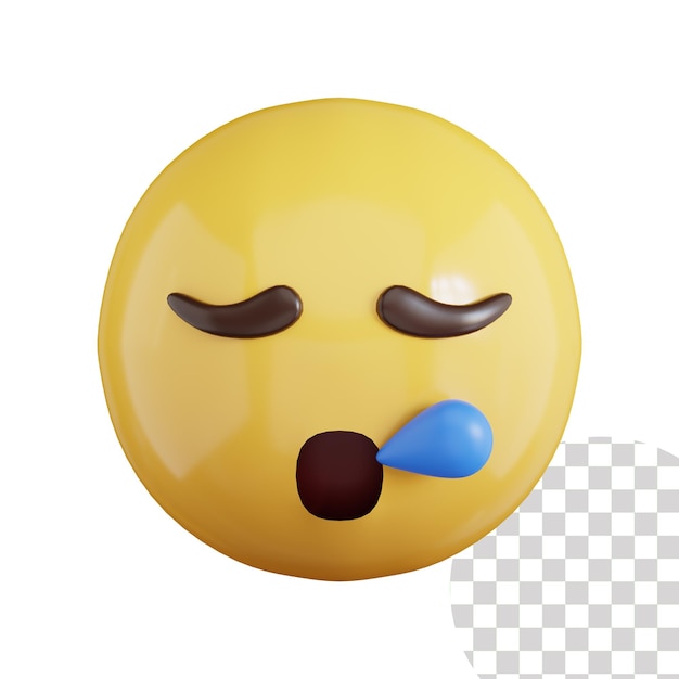 Ikona 3d Emoji Snu