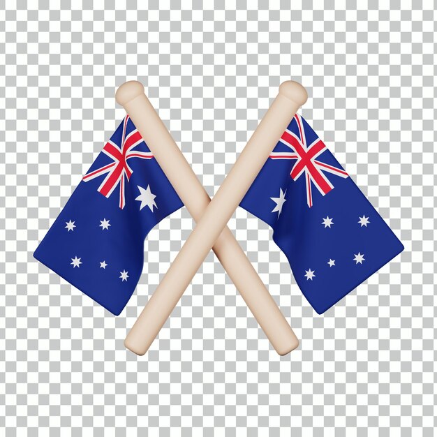 Ikona 3d Flaga Australii
