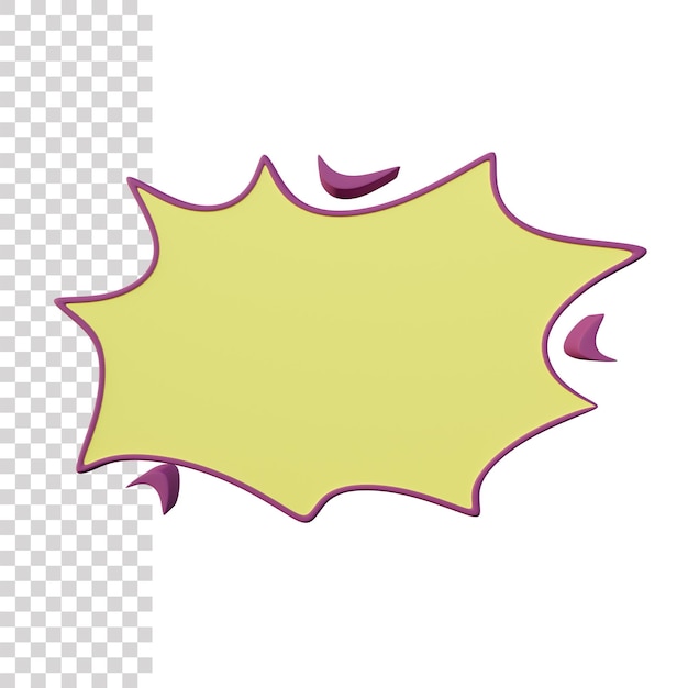 Ikona 3d naklejki czatu