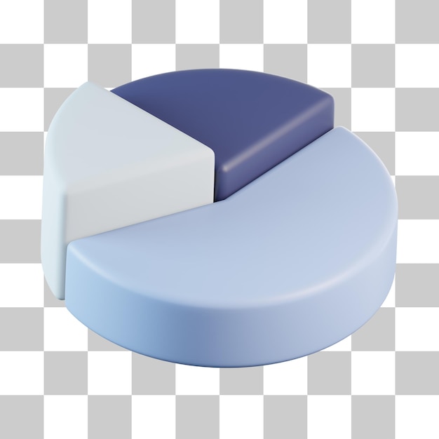 Ikona 3D wykresu kołowego