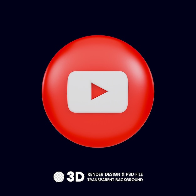 Ikona 3d Youtube