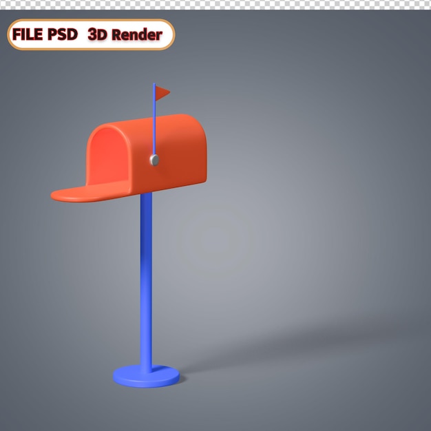 PSD ikona 3d