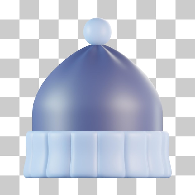 PSD ikona beanie 3d