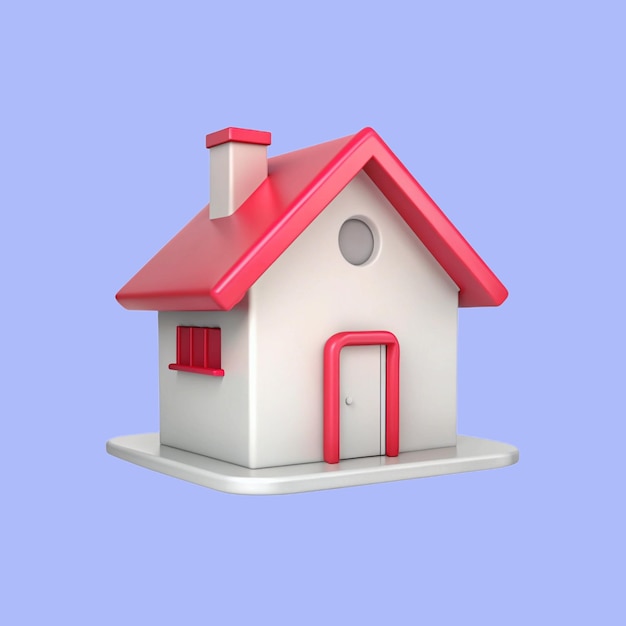 Ikona domu 3d