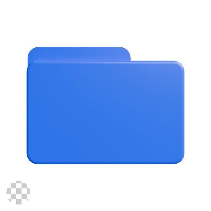 PSD ikona folderu 3d