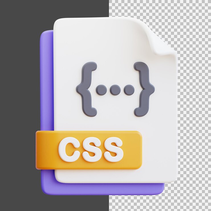PSD ikona kodu css 3d