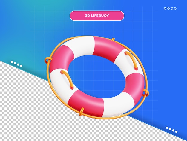 Ikona Lifebuoy 3d