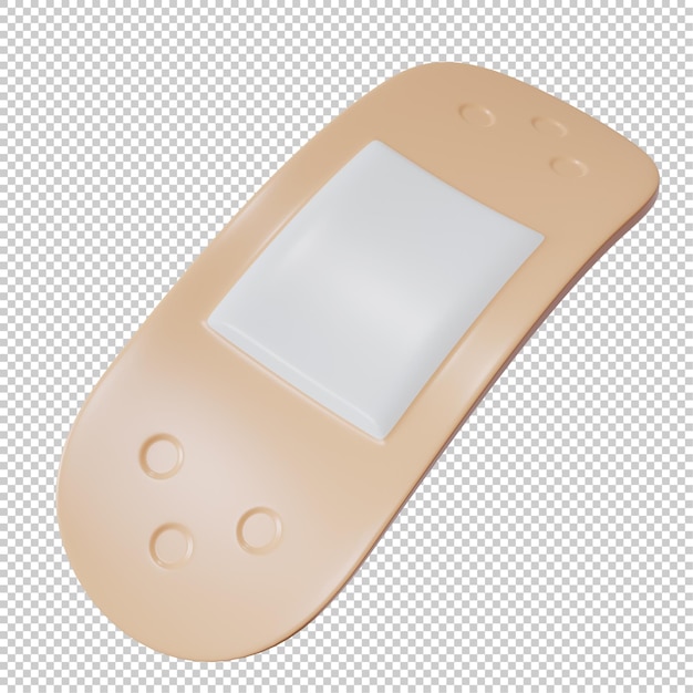 PSD ikona medycyny 3d bandaid