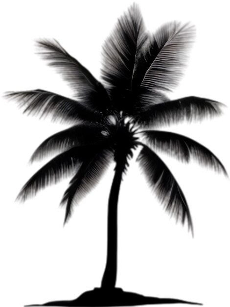 Ikona Palmy Na Wyspie