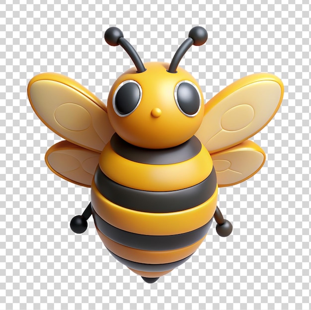 PSD ikona pszczoły na przezroczystym tle